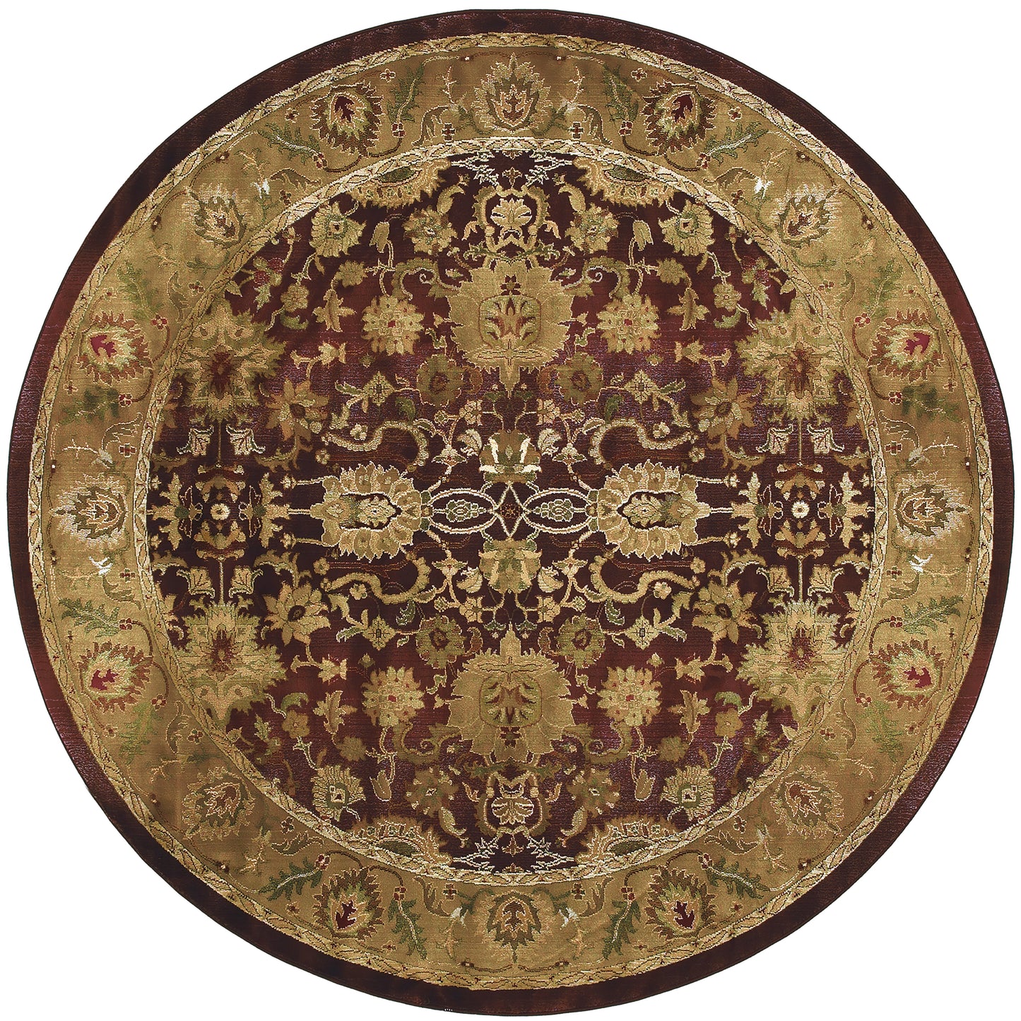 Generations Purple Gold Transitional Oriental Indoor Rug