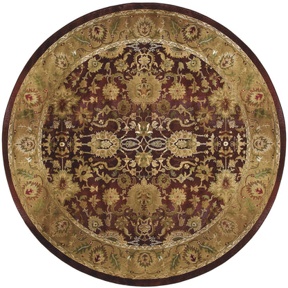 Generations Purple Gold Transitional Oriental Indoor Rug