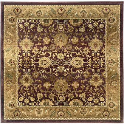 Generations Purple Gold Transitional Oriental Indoor Rug