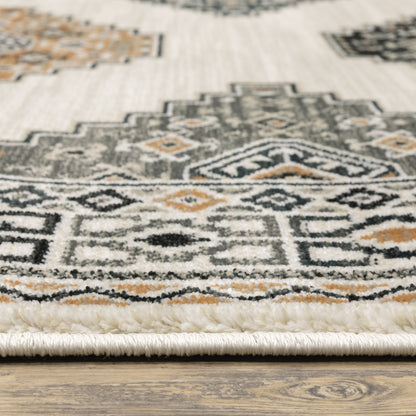 Georgia Ivory Multi Farmhouse Southwest/Lodge Indoor Rug