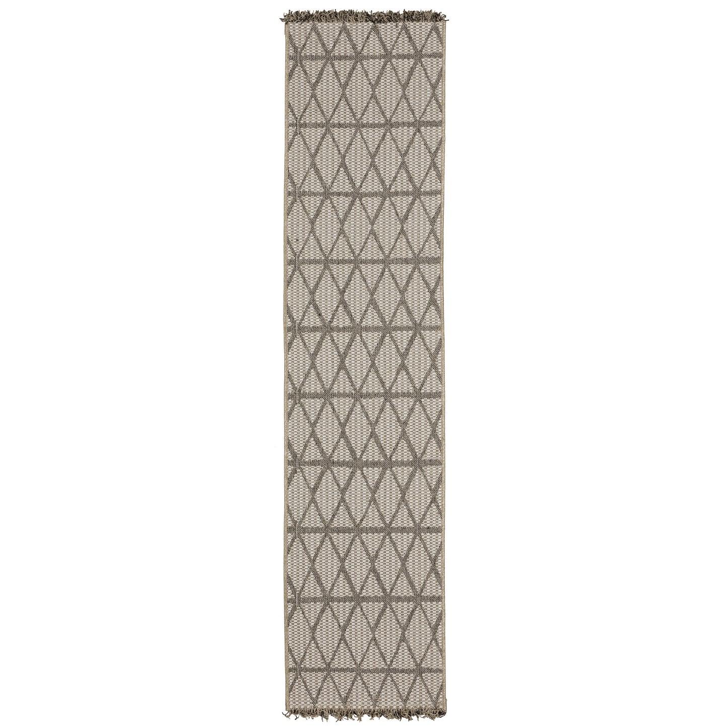 Gillian Beige Black Casual Geometric Ulimate Performance - Indoor/Outdoor Rug