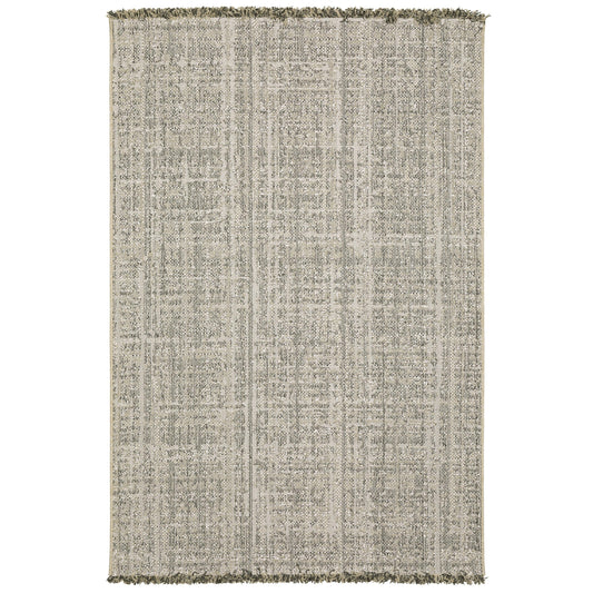 Gillian Beige Black Casual Solid Ulimate Performance - Indoor/Outdoor Rug