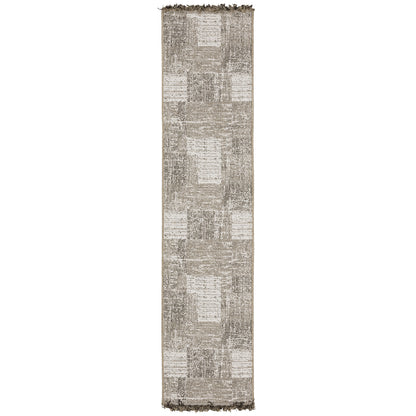 Gillian Beige Black Casual Geometric Ulimate Performance - Indoor/Outdoor Rug