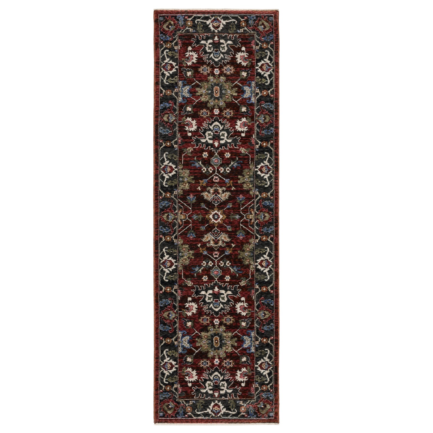 Hastings Red Multi Traditional Oriental Indoor Rug