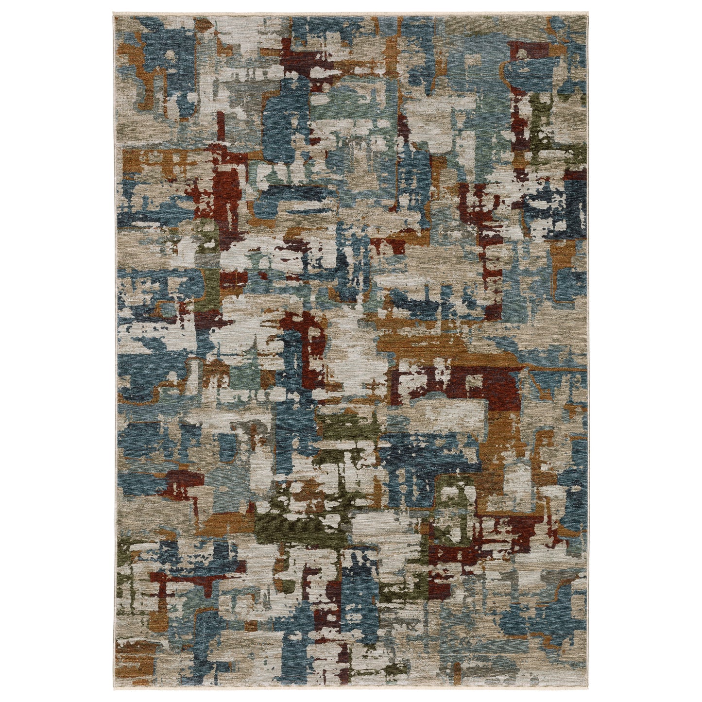 Hayden Beige Multi Modern & Contemporary Abstract Indoor Rug