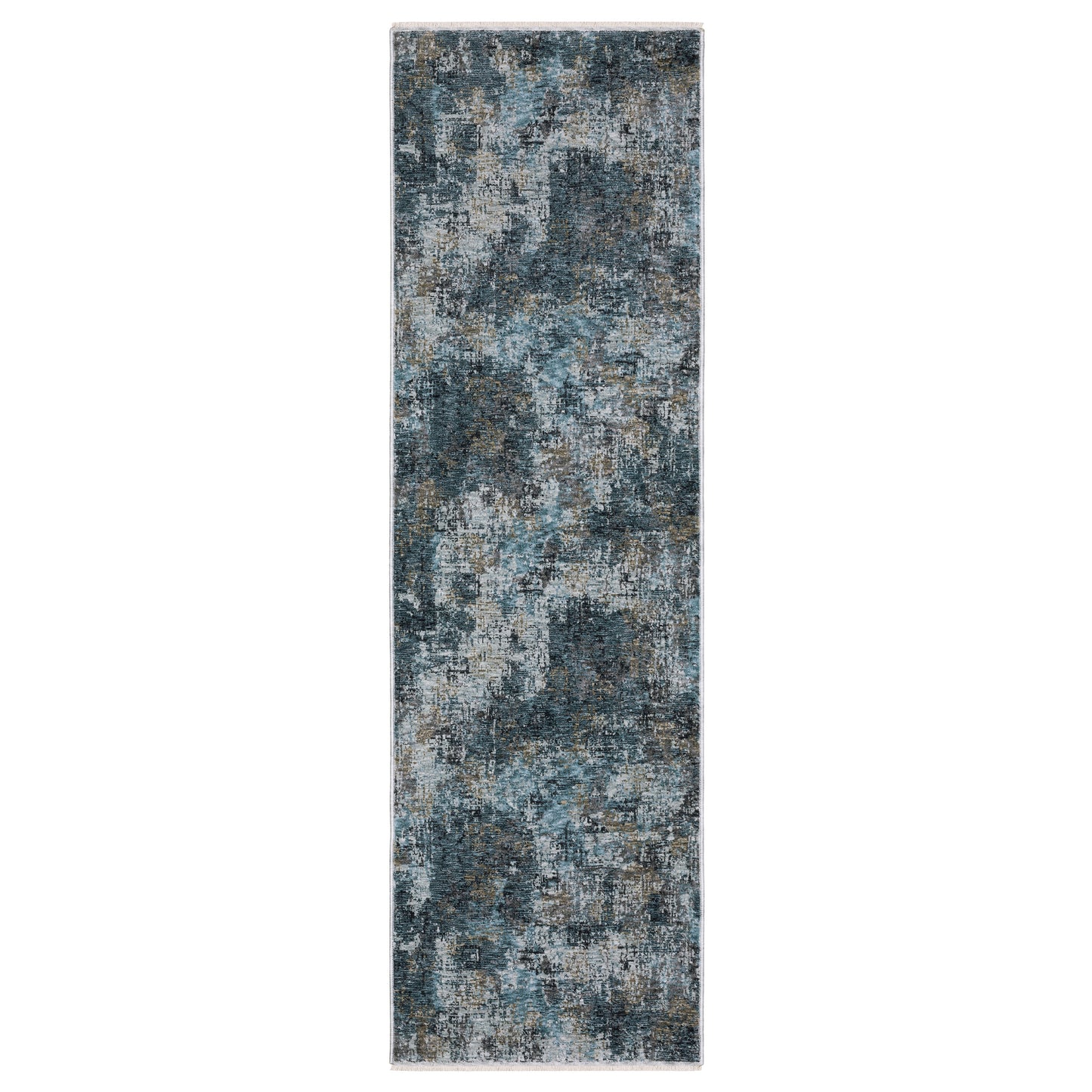 Hayden Blue Grey Modern & Contemporary Abstract Indoor Rug