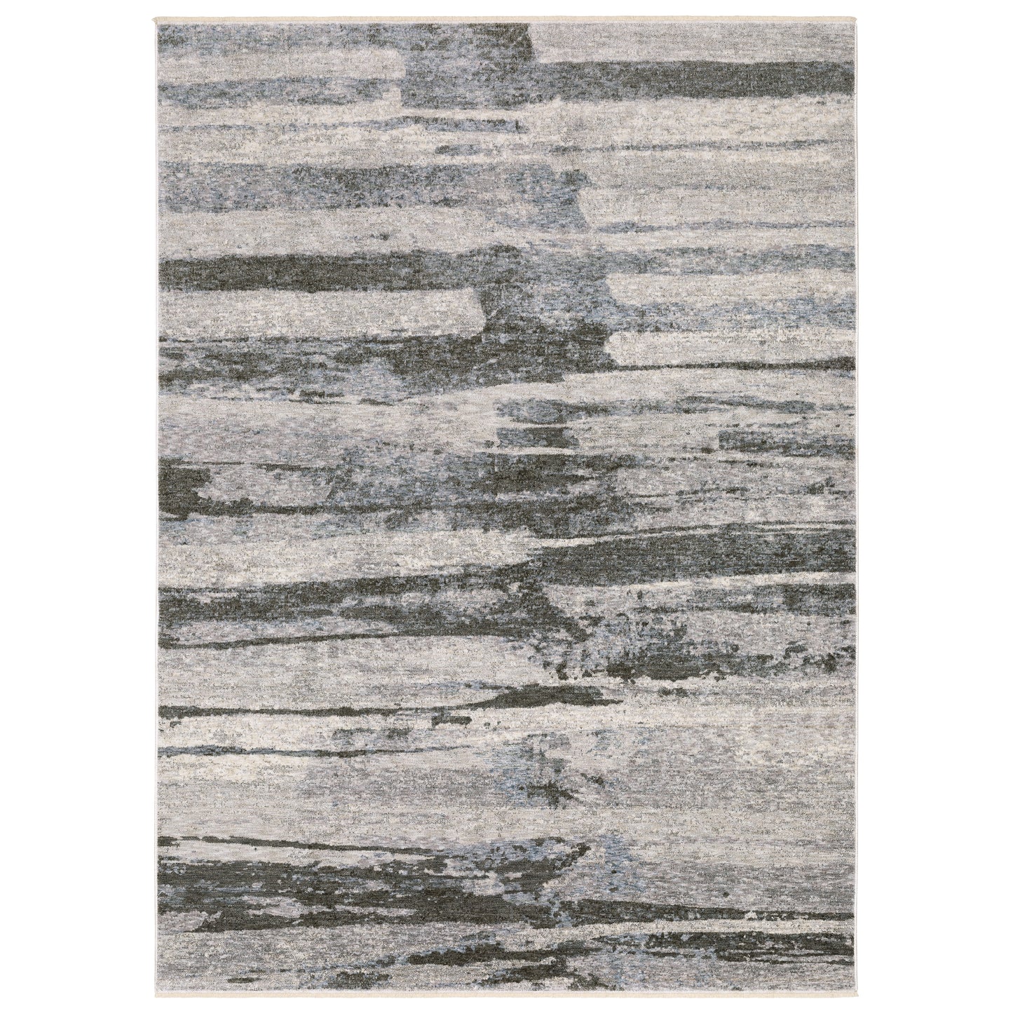 Hayden Grey Ivory Modern & Contemporary Abstract Indoor Rug