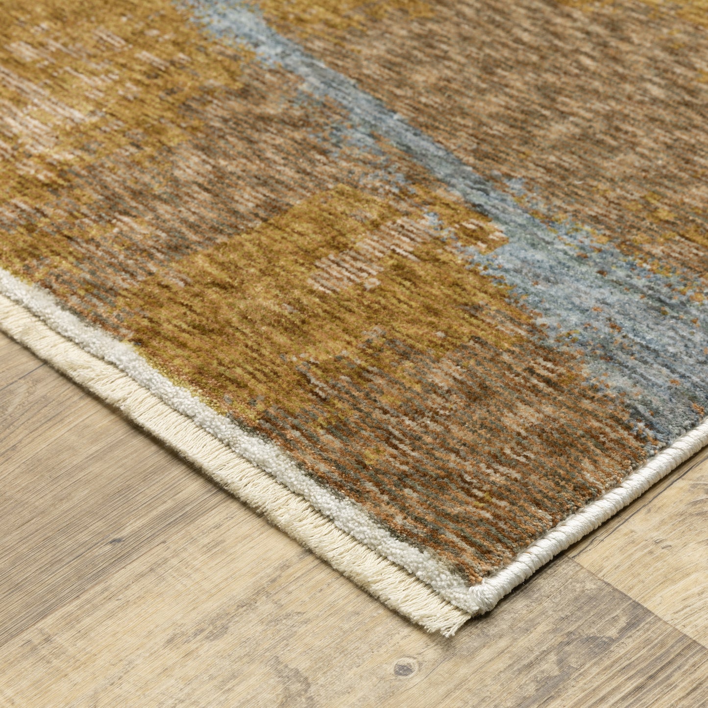 Hayden Beige Gold Modern & Contemporary Abstract Indoor Rug