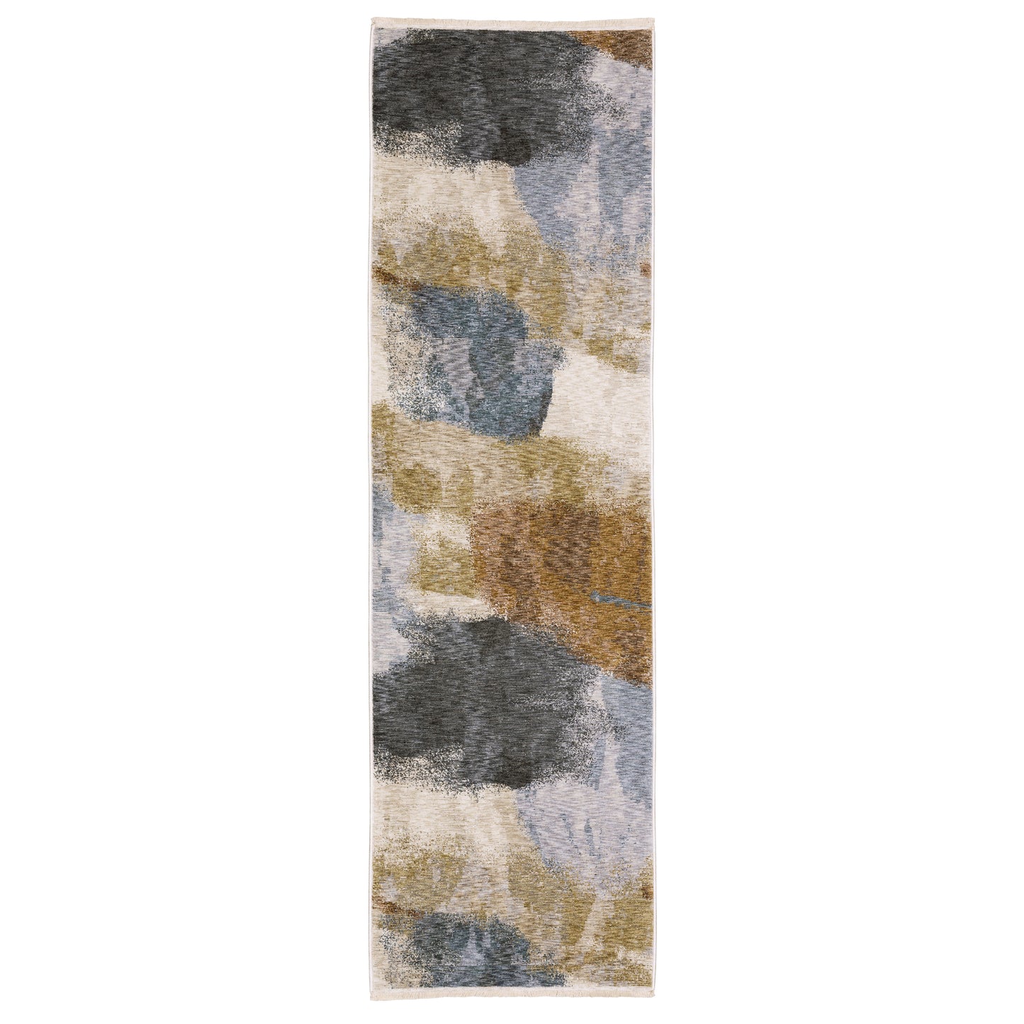 Hayden Beige Gold Modern & Contemporary Abstract Indoor Rug