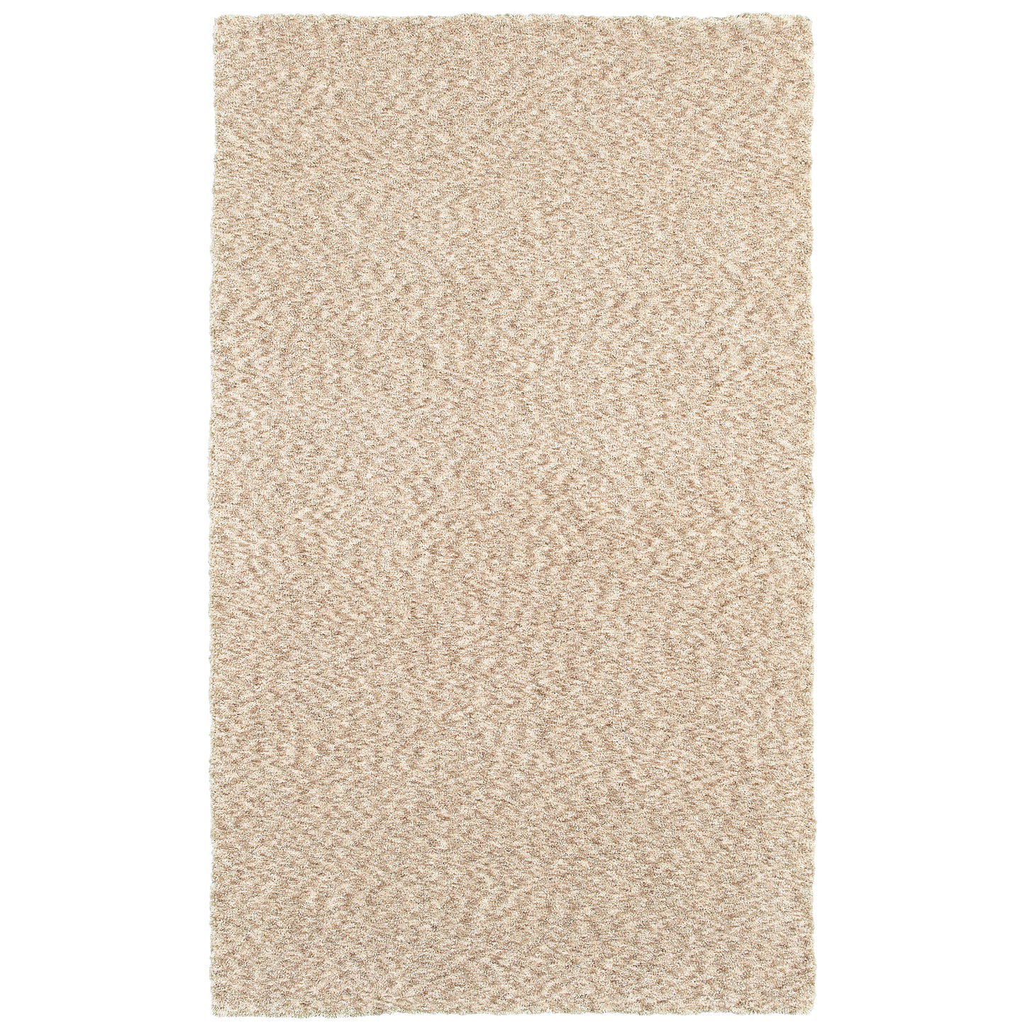 Heavenly Tan  Shag Solid Indoor Rug