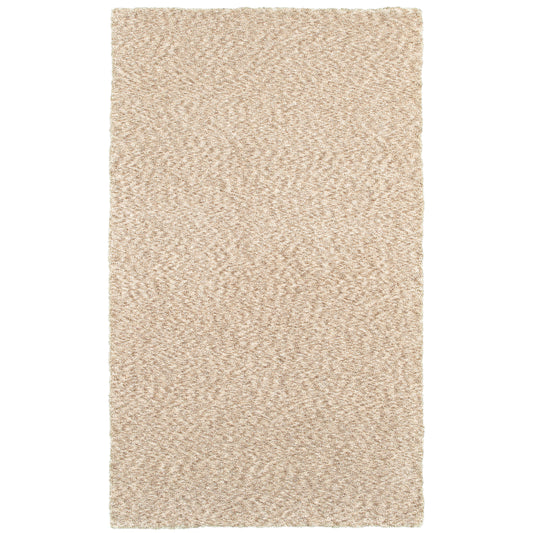 Heavenly Tan  Shag Solid Indoor Rug