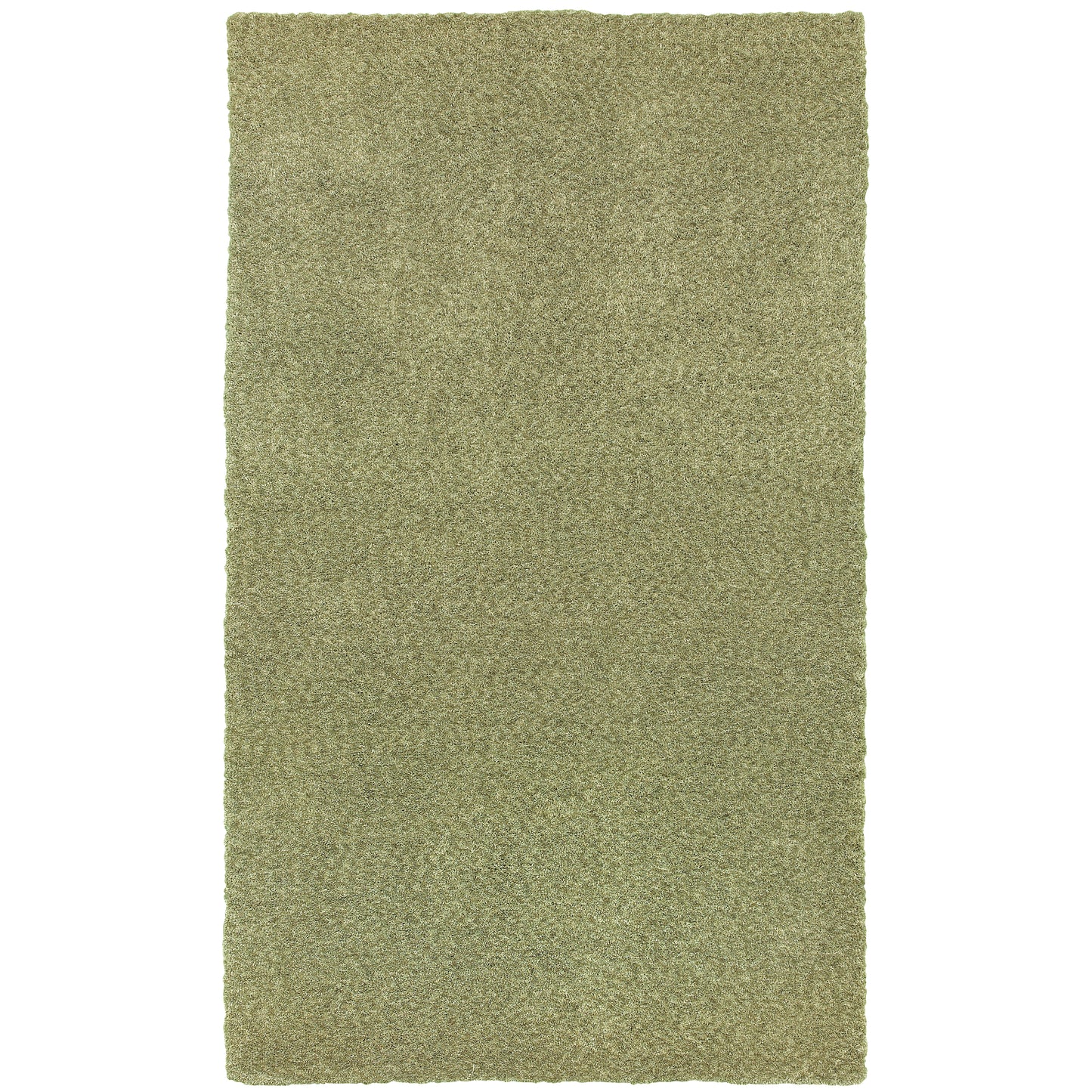 Heavenly Green  Shag Solid Indoor Rug