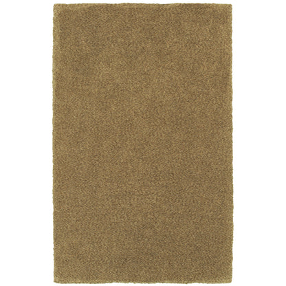 Heavenly Gold  Shag Solid Indoor Rug