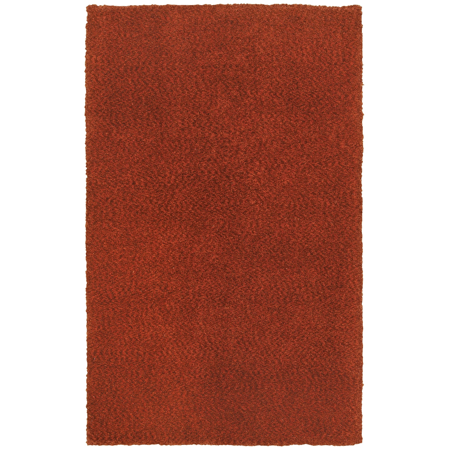 Heavenly Red  Shag Solid Indoor Rug