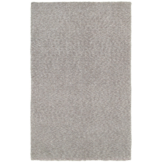 Heavenly Grey  Shag Solid Indoor Rug