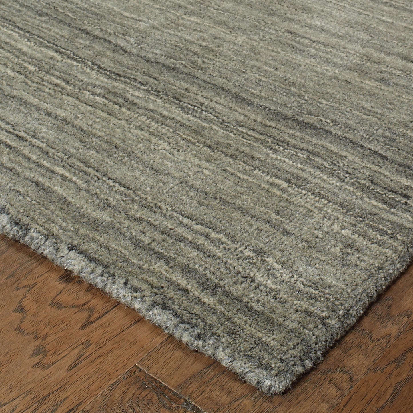 Infused Charcoal  Transitional Solid Indoor Rug