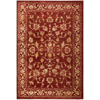 Juliette Red Gold Traditional Oriental Indoor Rug