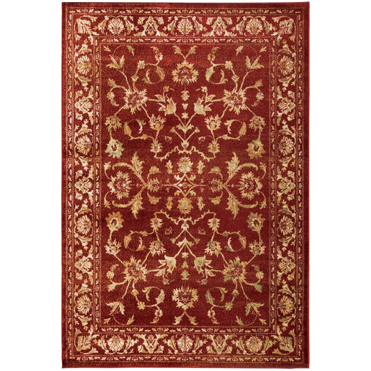 Juliette Red Gold Traditional Oriental Indoor Rug