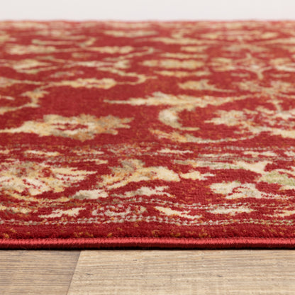 Juliette Red Gold Traditional Oriental Indoor Rug