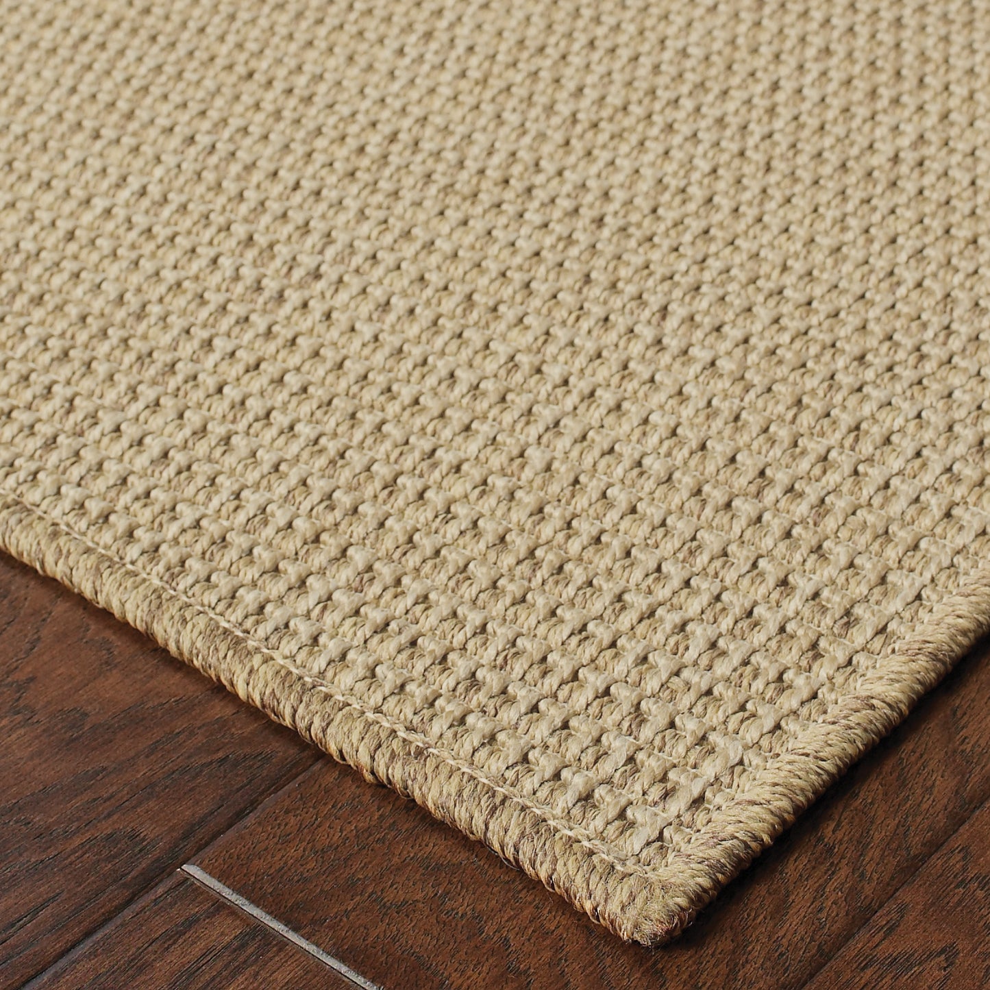 Karavia Sand  Casual Solid Ulimate Performance - Indoor/Outdoor Rug