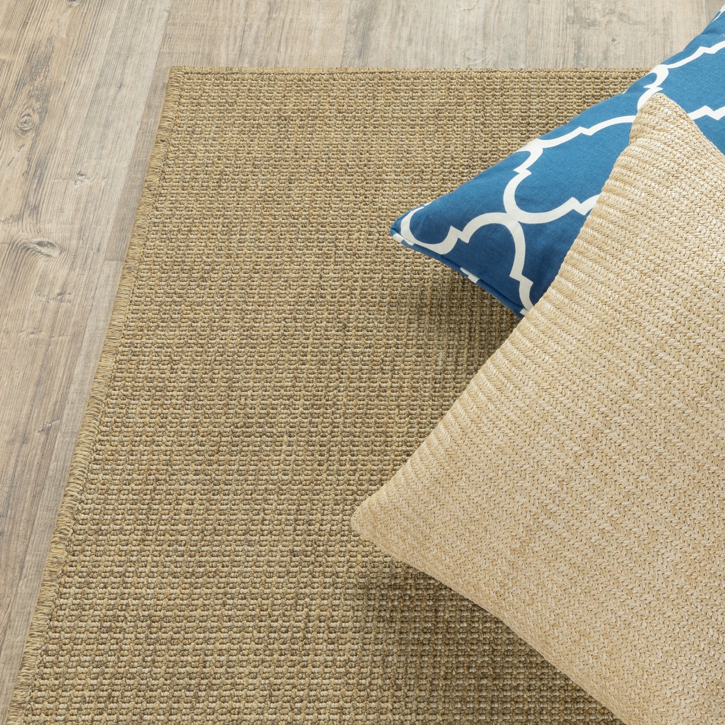 Karavia Tan  Casual Solid Ulimate Performance - Indoor/Outdoor Rug