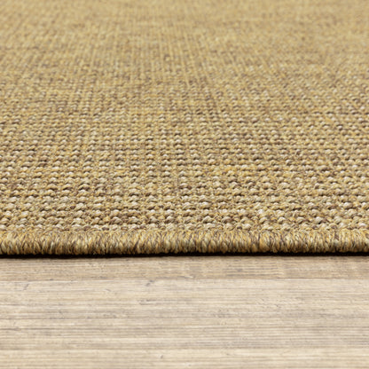 Karavia Tan  Casual Solid Ulimate Performance - Indoor/Outdoor Rug