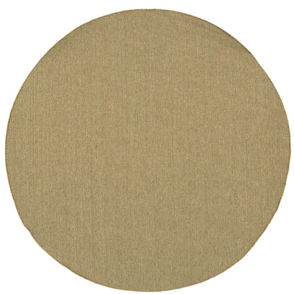 Karavia Tan  Casual Solid Ulimate Performance - Indoor/Outdoor Rug