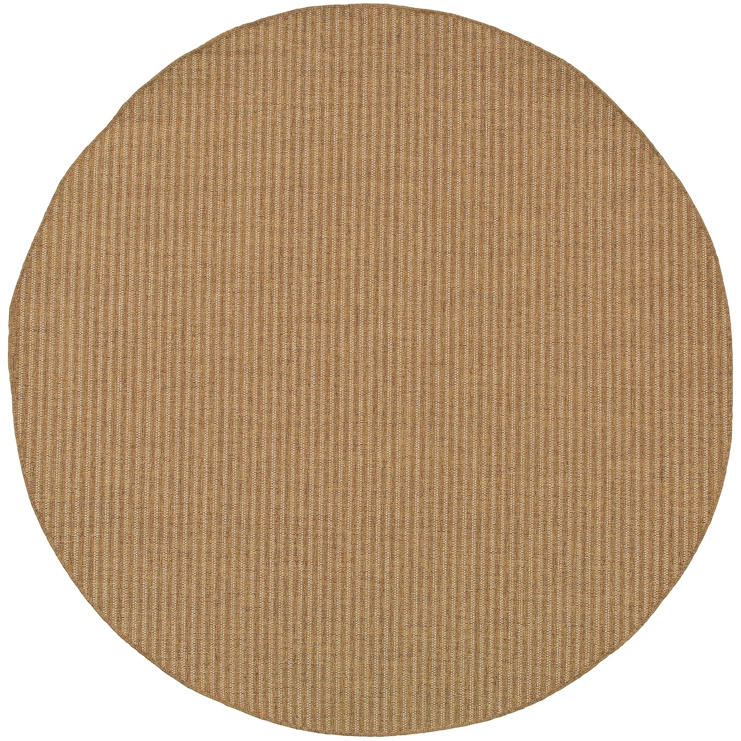 Karavia Brown Light Brown Casual Striped Ulimate Performance - Indoor/Outdoor Rug