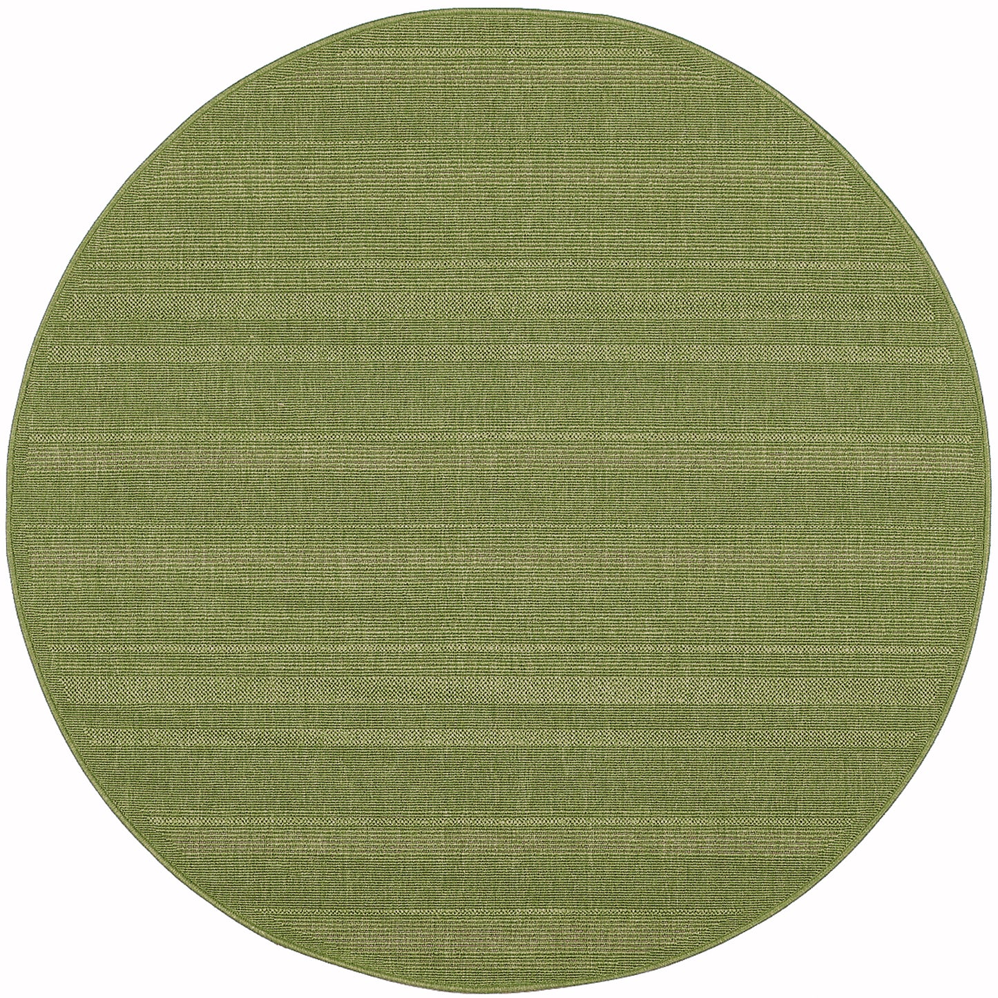 Lanai Green  Casual Solid Indoor/Outdoor Rug