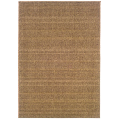 Lanai Tan  Casual Solid Indoor/Outdoor Rug