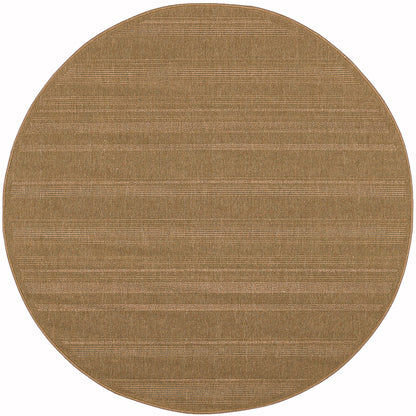 Lanai Tan  Casual Solid Indoor/Outdoor Rug