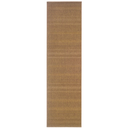 Lanai Tan  Casual Solid Indoor/Outdoor Rug