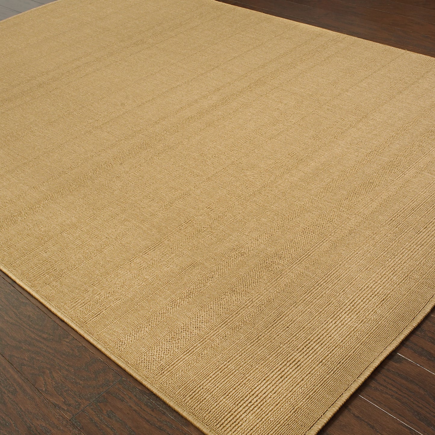 Lanai Tan  Casual Solid Indoor/Outdoor Rug