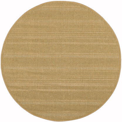 Lanai Tan  Casual Solid Indoor/Outdoor Rug