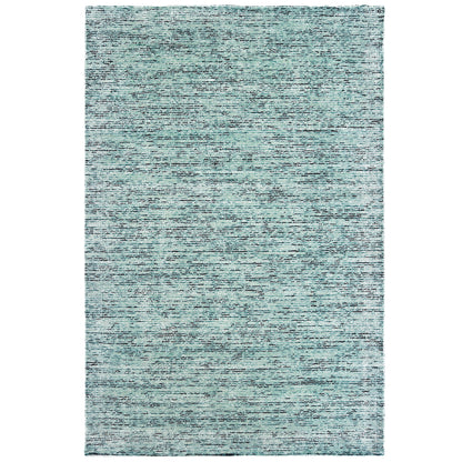 Lucent Blue Teal Modern & Contemporary Solid Indoor Rug