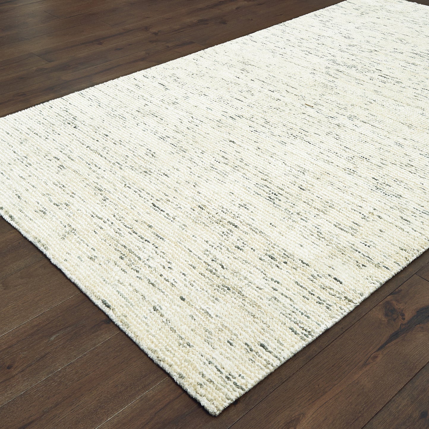 Lucent Ivory Stone Modern & Contemporary Solid Indoor Rug