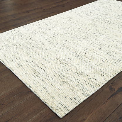 Lucent Ivory Stone Modern & Contemporary Solid Indoor Rug