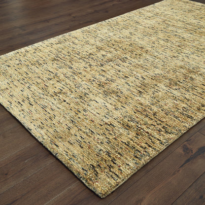 Lucent Gold Green Modern & Contemporary Solid Indoor Rug