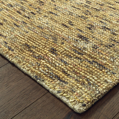 Lucent Gold Green Modern & Contemporary Solid Indoor Rug