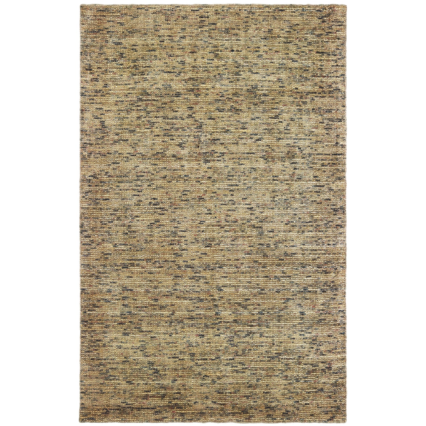 Lucent Gold Green Modern & Contemporary Solid Indoor Rug