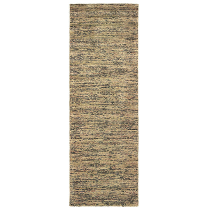 Lucent Gold Green Modern & Contemporary Solid Indoor Rug