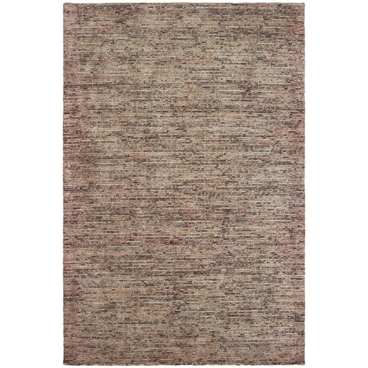 Lucent Taupe Pink Modern & Contemporary Solid Indoor Rug