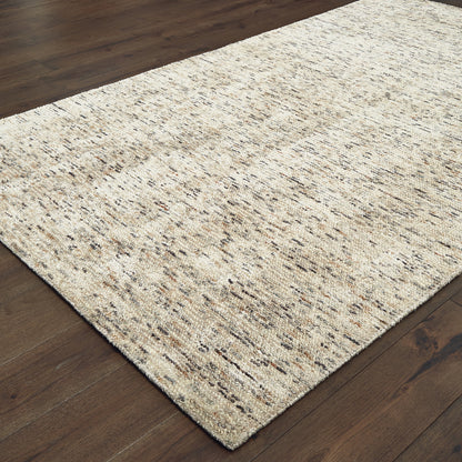 Lucent Ivory Sand Modern & Contemporary Solid Indoor Rug