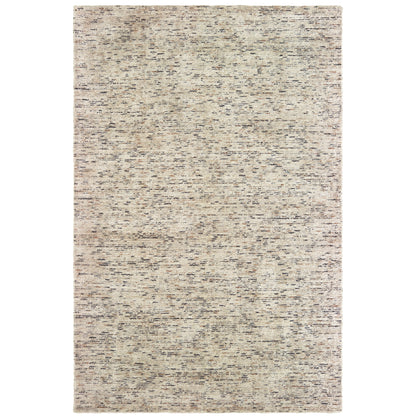 Lucent Ivory Sand Modern & Contemporary Solid Indoor Rug