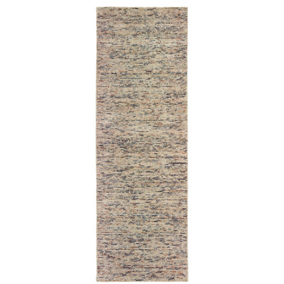 Lucent Ivory Sand Modern & Contemporary Solid Indoor Rug