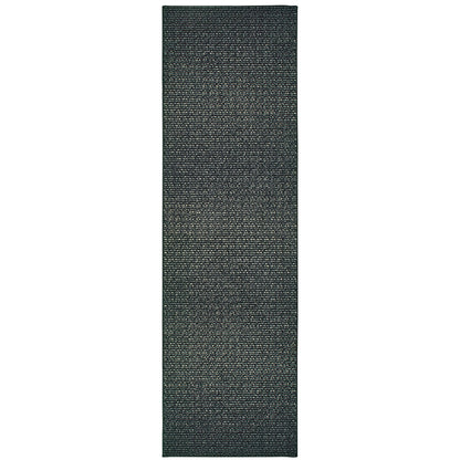 Luna Black Ivory Modern & Contemporary Abstract Indoor Rug