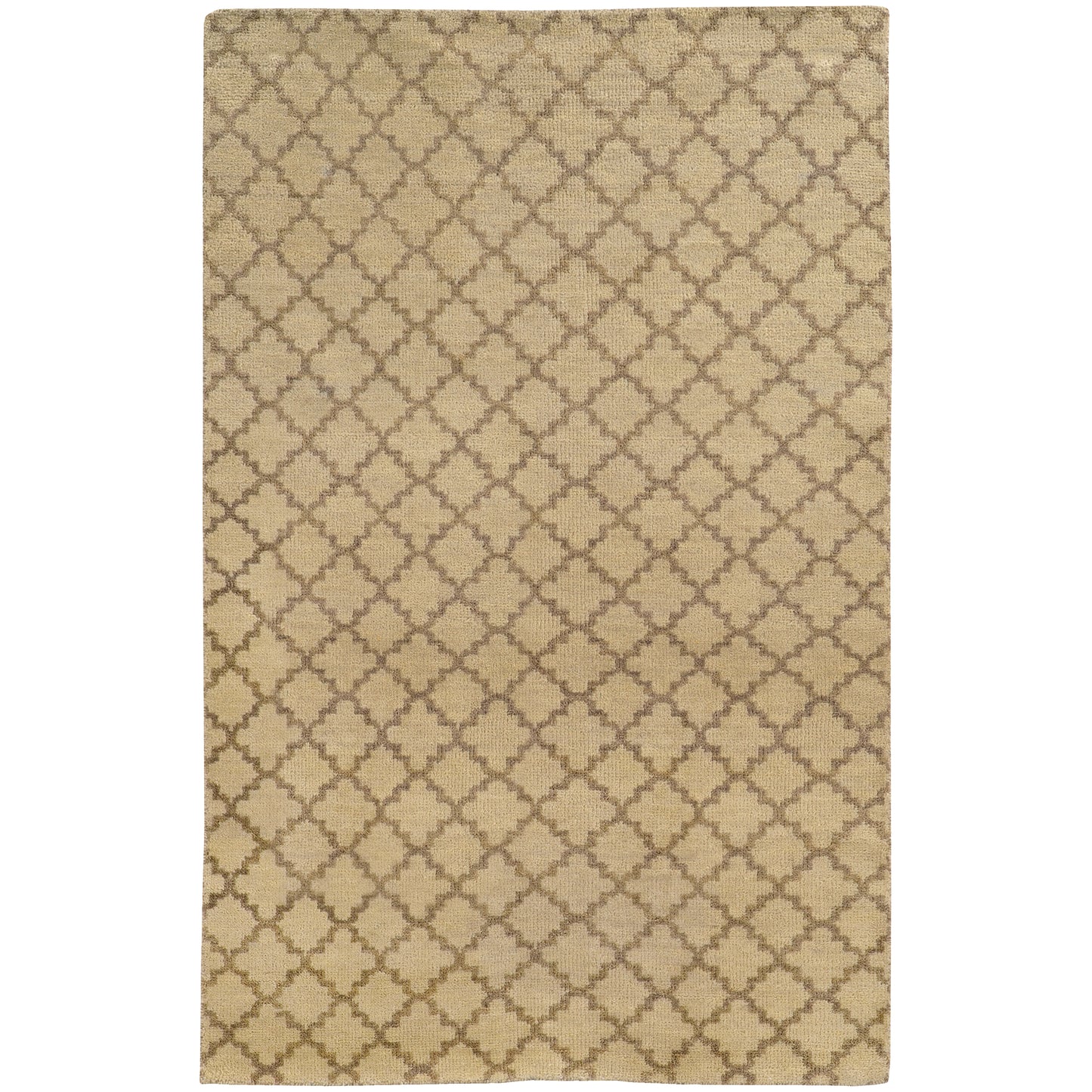 Maddox Beige Stone Bohemian Geometric Indoor Rug