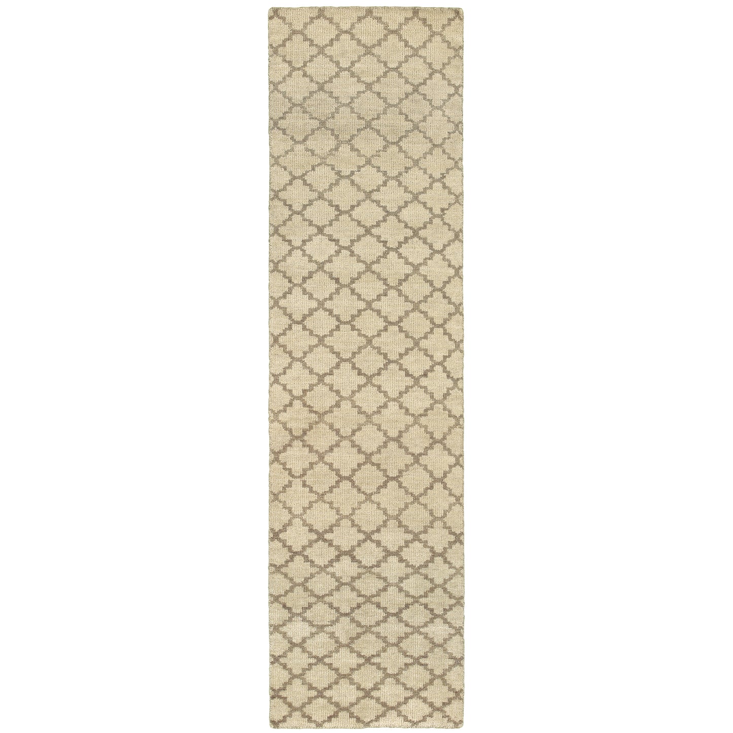 Maddox Beige Stone Bohemian Geometric Indoor Rug