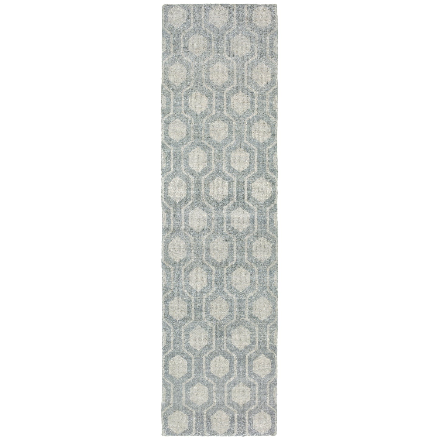 Maddox Blue Beige Casual Geometric Indoor Rug