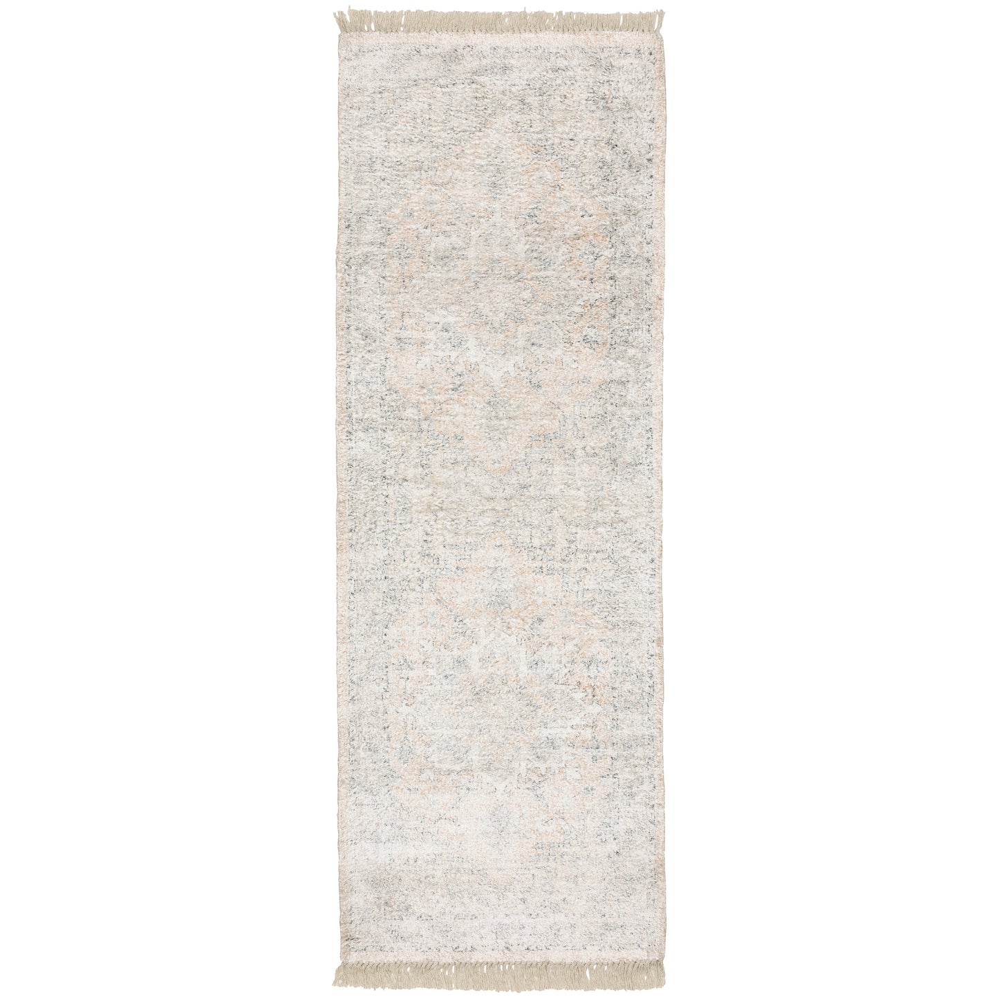 Malabar Beige Grey Traditional Oriental Indoor Rug